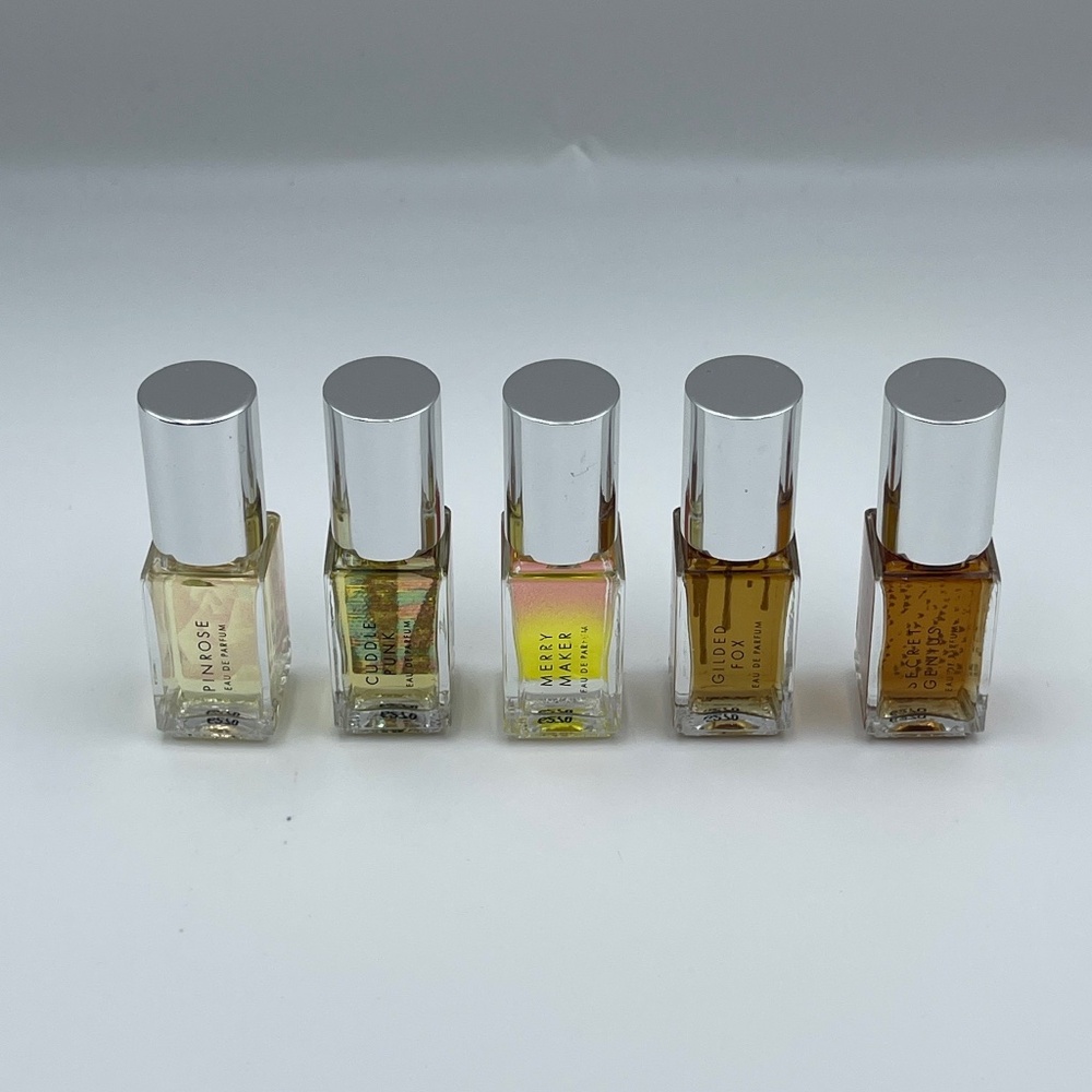 NEW Lot of 5 Pinrose edp fragrance mini perfume roll-on rollerball 3ml each